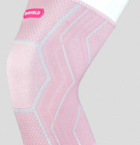 Ergonomische knieondersteuning met multidirectionele stretch en anti-vervormingskern voor gebruik in de sportschool - Product Image 3