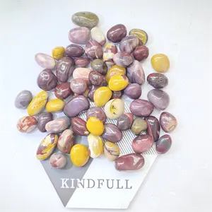 Hot Sale Crystal Natural High Quality Natural Crystal Mookaite Tumbled Stone for Gift