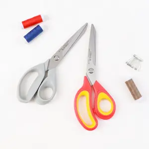 Wholesale 9.25 Inch Tailor's Zigzag Scissors Fabric Sewing Shears for Paper Crafts