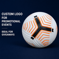 Ballons de football en cuir PVC durables cousus à la machine, taille 5, avec logo personnalisé, vente en gros par le fabricant Aiju, pour sports d'équipe en extérieur