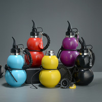Termo de vacío de calabaza de gran capacidad, portátil para exteriores, estilo chino, de acero inoxidable, para deportes, regalo, venta al por mayor