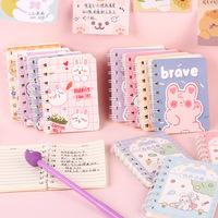 Dessin animé créatif A7 Rollover Coil This Student Stationery Mini Notepad Wholesale portable office notebook