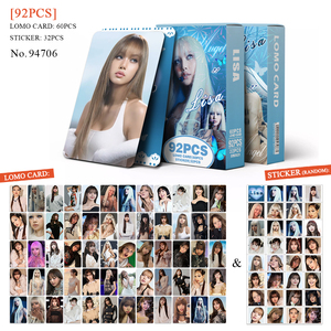 การ์ดโลโม่ฉลองครบรอบ 10 ปี BL 92 ชิ้น/กล่อง, การ์ดของขวัญส่วนตัวของโรส <span class=keywords><strong>เจน</strong></span><span class=keywords><strong>นี่</strong></span> <span class=keywords><strong>ลิ</strong></span><span class=keywords><strong>ซ่า</strong></span> จีซู, ชุดสะสมสติกเกอร์และการ์ดอวยพร - Product Image 3