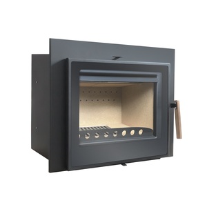 Nhà Máy Giá trong nhà đốt gỗ bếp chèn màu đen được xây dựng trong gỗ Burner - Product Image 5