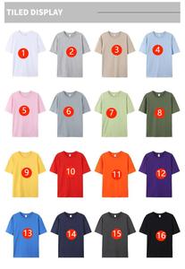T-shirts unisexes en coton, style streetwear, personnalisables, en stock, grandes tailles, col rond, impression par transfert thermique, tailles européennes et américaines - Product Image 5