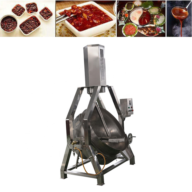 Automatic Planetary Stirring Pot Cooking Mixer Planetary Stirring Pot Cooking Machine Jacketed Kettle With Mixer