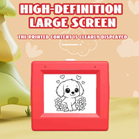 Imprimante d'étiquettes portable OEM rouge avec IA, sans fil, pour notes, journaux, cadeaux DIY, imprimante thermique intelligente IA