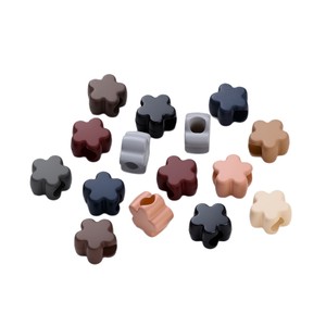 Acrylic Animal-Themed Spacer <b>Beads</b> Mixed Shapes for Bracelet Making Heart Bow Flower Puppy Cube DIY Charms - Product Image 5