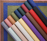 Kertas Pembungkus Evergreenwrap 3D Embossed Relief Tekstur Batu, Kertas Pembungkus Buket Bunga Tebal dan Keras untuk Bahan DIY