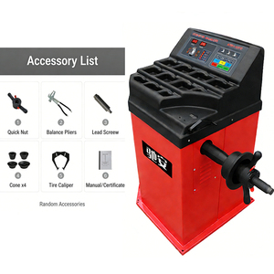 Macchina Equilibratrice Ruote, Attrezzatura per Manutenzione Pneumatici, Equilibratore per Camion e Auto - Product Image 5