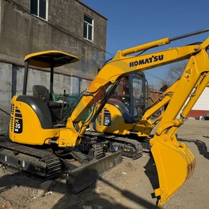 Mini-pelleuse d'occasion KOMATSU P30 d'origine japonaise, modèles PC18MR, PC20MR, PC30MR, PC35MR, PC50MR, PC55MR, petite pelleuse sur chenilles d'occasion - Product Image 1