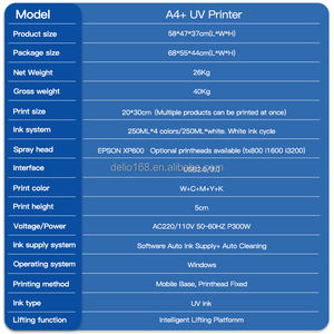 Imprimantes à jet d'encre à bas <span class=keywords><strong>prix</strong></span> Machine d'impression de logo A4 imprimante UV A4 multifonctionnelle à plat pour coque de téléphone de balle de golf - Product Image 6