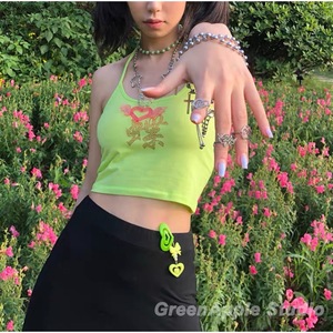 Collier Cœur Aile en Acrylique avec Breloques Étoiles, Chaîne Perlée Rose, Bijou Tendance Personnalisé - Product Image 2