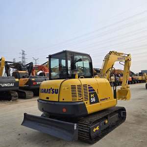 Pompe hydraulique d'origine pour mini-excavatrice Komatsu PC56 de 5 tonnes, cylindre d'excavatrice PC56 à vendre - Product Image 3