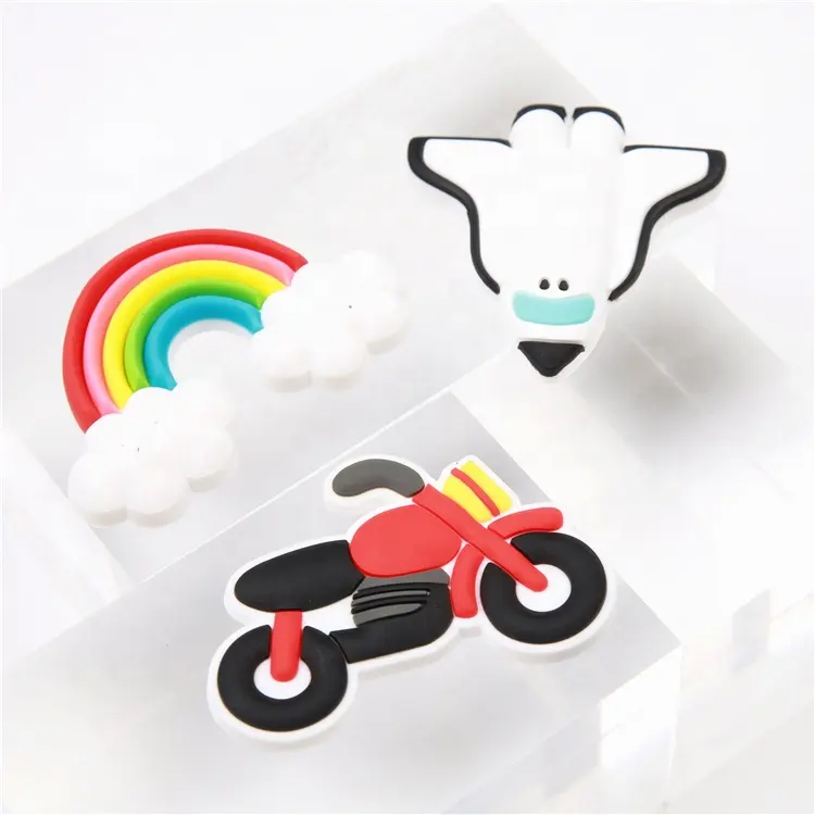 Benutzer definierte 3D Cartoon Tier Logo Weich gummi PVC Kühlschrank Magnet für Home Decoration