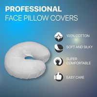 Housse de massage eCradle en forme de croissant pour table de massage et coussins de chaise