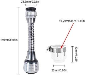 Filtro Del Rubinetto di <span class=keywords><strong>Risparmio</strong></span> Dell'<span class=keywords><strong>acqua</strong></span> Spruzzatore per Il Bagno Rubinetto Della Cucina Filtro Ugello - Product Image 4
