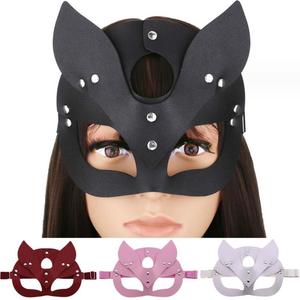 Máscara <span class=keywords><strong>de</strong></span> fiesta <span class=keywords><strong>de</strong></span> zorro <span class=keywords><strong>de</strong></span> Halloween Máscaras <span class=keywords><strong>de</strong></span> cosplay sexy Orejas <span class=keywords><strong>de</strong></span> <span class=keywords><strong>conejo</strong></span> Máscaras <span class=keywords><strong>de</strong></span> PU Accesorios <span class=keywords><strong>de</strong></span> disfraces <span class=keywords><strong>de</strong></span> club nocturno para hombres y mujeres - Product Image 3