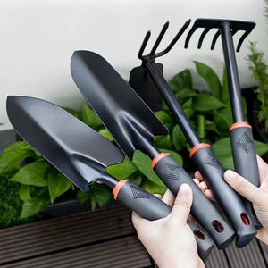 Garden Hand Tools Set Steel Shovel Rake With Pvc Handle For Planting Digging Weeding Multipurpose Outdoor Use - Product Image 1