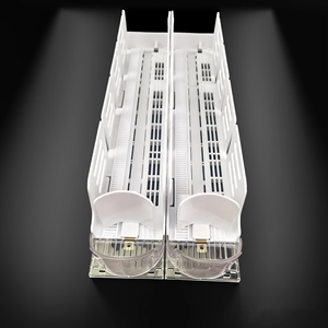 Autofeed Retail Bottle Can Drink Push Tray cigarrillos Spring Loaded Cosmetic Display Shelf Sistema de empuje para latas - Product Image 1