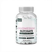 Capsules de supplément de glycinate de magnésium et de zinc Amazon Explosive pour adultes - Soutien au sommeil - 90 capsules