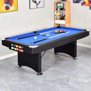 Hot Sale 7 Feet Folding <b>Leg</b> Billiard <b>Table</b> 84 Inches <b>Foldable</b> Snooker Pool Game for Indoor or Room TP-8409 TP-8409 7 Feet Billia - Product Image 1