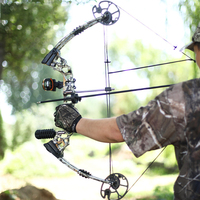 Arc à poulies STARCN M120 19-75 Lbs entièrement réglable, branches Gordon S-Class, disponible pour droitiers/gauchers, pour la chasse et le tir sur cible