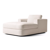 Ensemble de canapés modulaires de luxe, canapé moderne, tissu personnalisable, coussin en peluche doux, éponge, meubles de salon pour hôtel