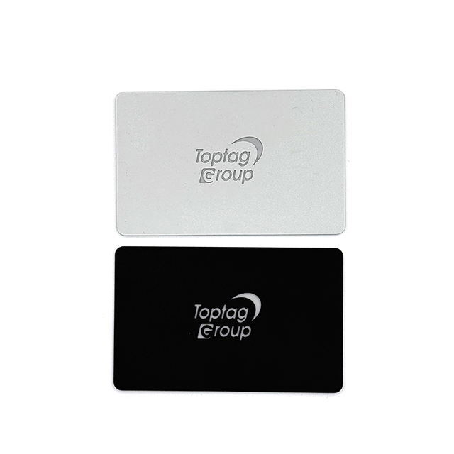 Programmable CR80 13.56MHz F08 PVC Transparent Waterproof LED Light Access Control RFID Card