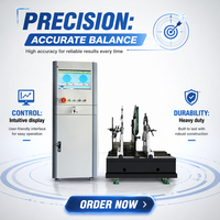 Máquina de Equilibrado Dinámico YYQ-50A para Detección de Equilibrio de Husillos, Rodillos de Trituradora, Motores y Rotores