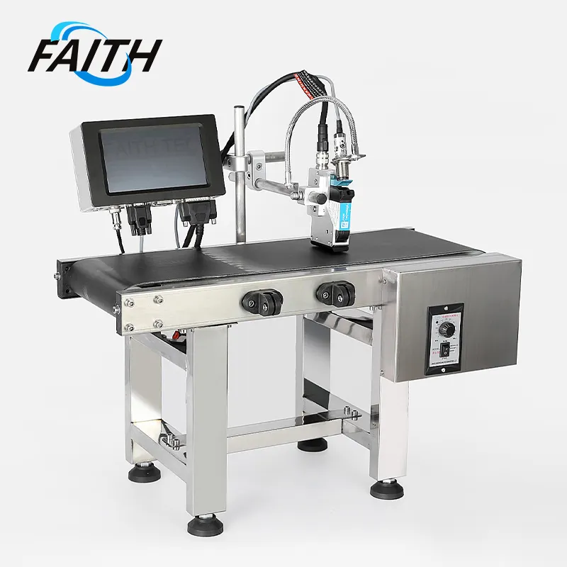 Faith Factory Price automatischer Datums code Online-Tinten strahl drucker Hochwertige Logo-Druckmaschine