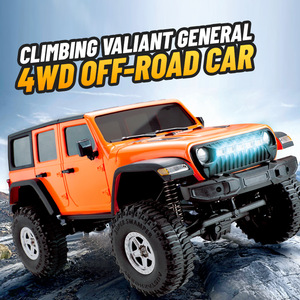 Coche Teledirigido Wrangler RC Rock Crawler 4x4 Todoterreno con Control Remoto Proporcional Completo, Sistema de 4 Canales, Interruptor de Doble Velocidad y 4 Ruedas - Product Image 3