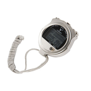 Tianfu TF100F Electronic Stopwatch 3 Row LCD Display 1.5 In Metal Chronograph Countdown Timer Race Timing Tool - Product Image 2