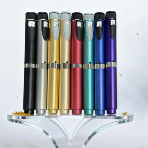 V2 Aluminum Alloy Injection <b>Pen</b> 60IU Adjustable Dose Reusable Device 3ml Cartridge Portable Precision Dosing Injector <b>Pen</b> - Product Image 1