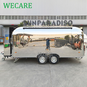 WECARE Bar Mobile d'Extérieur Hot-dog Dessert Café Glace Chariot Camion Pizza Cuisine Mobile Remorques de Restauration Rapide Entièrement Équipées - Product Image 5