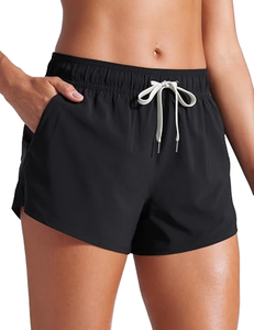 <b>Custom</b> 2-in-1 Gym Shorts Deportivos Mujer Casual Mid Drawstring Breathable Quick Dry Workout Running Tennis <b>Boxer</b> Shorts Summer - Product Image 1