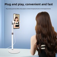 Support de téléphone double cœur pour diffusion en direct avec refroidisseur de bureau semi-conducteur à refroidissement par glace, modèle silencieux Z-3 Pro