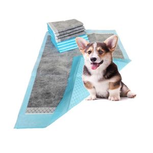 US <b>Hot</b> Selling 2023 Pet Puppy Training Pad Pet Toilet Mat Dog Pads Puppy Pee Pads Charcoal for Dogs - Product Image 1