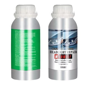 Agente Restaurador de Faros de Coche 800G, Líquido para Limpieza y Pulido de Faros, Agente Reparador de Faros de Polímero para una Reparación Eficaz - Product Image 5