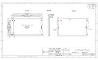 Módulo de Pantalla HMI UART de 10 Pulgadas (10.1'') con Pantalla IPS LCD, Panel Táctil HMI Personalizado, Pantalla LCD UART 1024x600