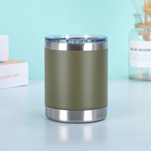 10oz Powder Coated Stainless Steel Sublimation Blank Tumbler <b>Double</b> <b>Wall</b> Thermal <b>Mug</b> for Outdoor Sports Use - Product Image 5