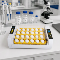 Incubateur d'œufs numérique entièrement automatique HHD à taux d'éclosion élevé, capacité de 24 œufs, pour volailles, incubateur pour poulets, à vendre