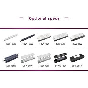 1000 800 600 500 300 200 150 100 60 30 20 10 Watt 110V <span class=keywords><strong>220V</strong></span> ul CE 24 Volt không thấm nước dẫn cung cấp điện 12V 24 V IP66 dẫn lái xe - Product Image 4