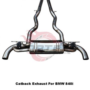 Vortex Stainless Steel Valvetronic Catback Exhaust For BMW 840i G14 G15 G16 2019-2022 Performance Racing Muffler System <b>Kit</b> - Product Image 5