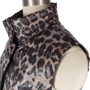 Ligero Slim mujeres pato chaqueta chaleco acolchado sin mangas damas acolchado globo abrigos - Product Image 5