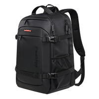 Sac à dos unisexe léger multi-couches imperméable en polyester avec port USB, sacoche d'ordinateur de haute qualité à bandoulière arquée – Nouvelle Arrivée