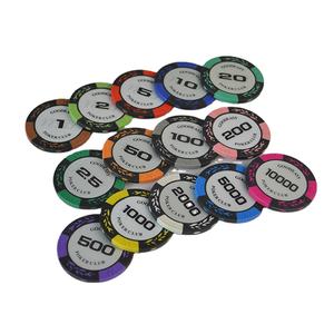 Set de Fichas de Póker de Arcilla de 14g para Casino Texas Hold'em, Monedas Metálicas de Dólar, Fichas de Póker de Arcilla Monte Carlo, Accesorios para Club - Product Image 6
