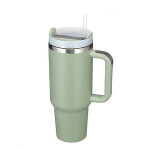 40Oz <b>Travel</b> Car <b>Mug</b> Camo Print Tumbler With Straw - Product Image 2