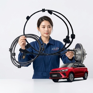Nouveau câble de capteur de vitesse de roue avant et arrière OEM Yuanzhan pour remplacement <span class=keywords><strong>ABS</strong></span> SWM G01 G01F <span class=keywords><strong>Auto</strong></span> - Product Image 2