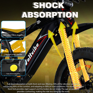 Kit de conversion de vélo électrique pour adultes EU 60V 25AH 2000W avec batterie - Product Image 4